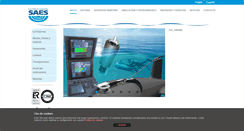 Desktop Screenshot of electronica-submarina.com